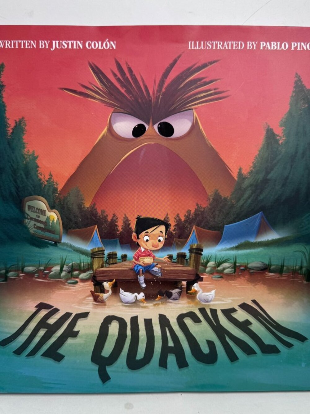 The Quacken Justin Colón Hardcover Children Book Pablo Pino ISBN 9781665922487